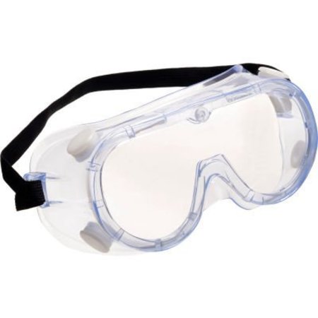 ERB SAFETY Global Industrial Safety Goggles, Indirect Vent, Anti-Fog 15167